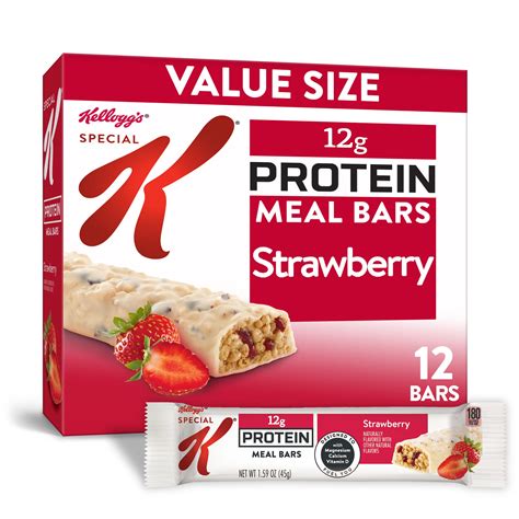 Special K Strawberry Protein Meal Bars logo