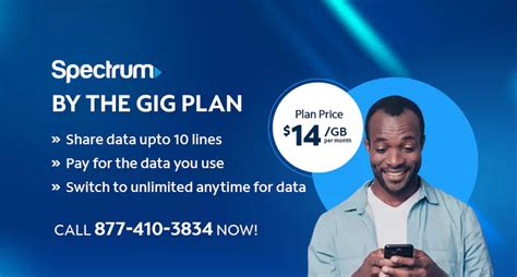 Spectrum Mobile By the Gig Plan