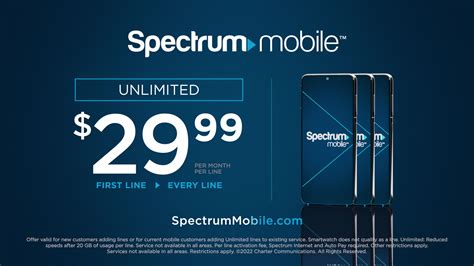 Spectrum Mobile Unlimited Talk, Text & Data commercials