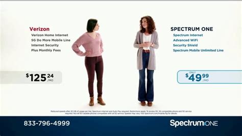 Spectrum One TV Spot, 'Sandra vs. Anna: Savings Calculator'
