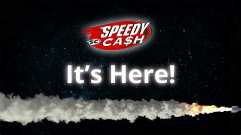 Speedy Cash Instant Funding commercials