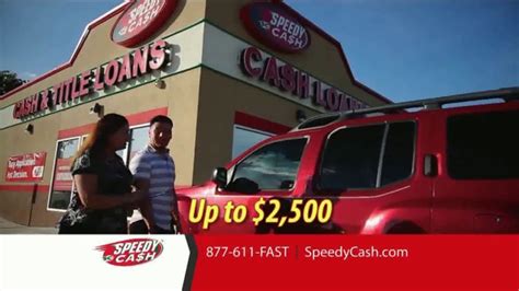 Speedy Cash TV Spot, 'Keep Your Keys and Your Car' created for Speedy Cash