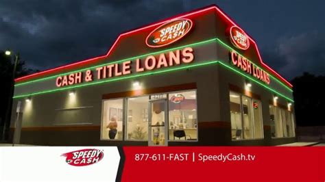 Speedy Cash TV commercial - The Look