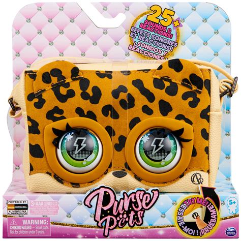 Spin Master Leoluxe Leopard Interactive Purse Pet commercials