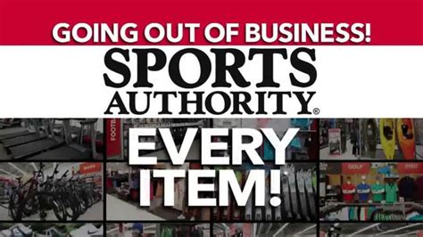 Sports Authority TV commercial - Biggest Liquidation Ever