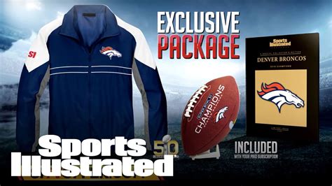 Sports Illustrated Championship Package TV Spot, 'Super Bowl 50 Broncos'
