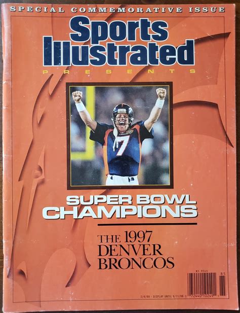 Sports Illustrated Denver Broncos Commemorative Book commercials