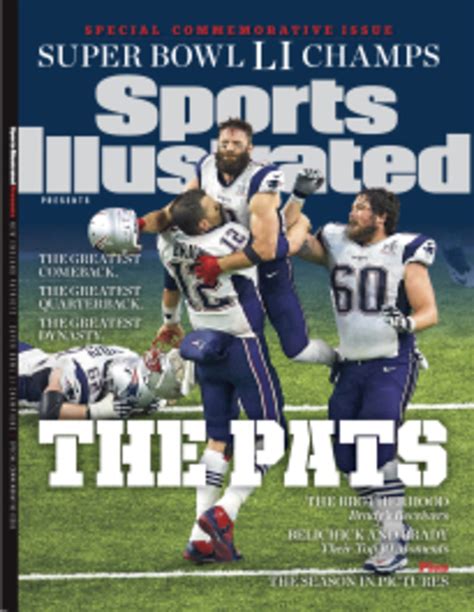Sports Illustrated New England Patriots Super Bowl LI Championship Package logo