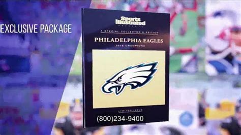 Sports Illustrated TV Spot, 'Super Bowl 52 Eagles Package'