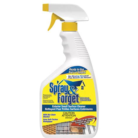 Spray & Forget Exterior Small Surface Cleaner commercials