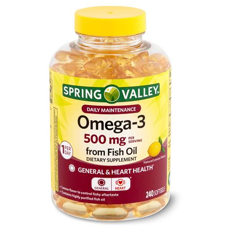Spring Valley Vitamins Fish Oil commercials