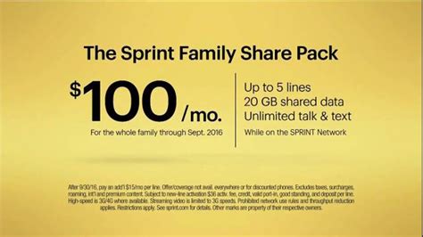 Sprint Family Share Pack logo