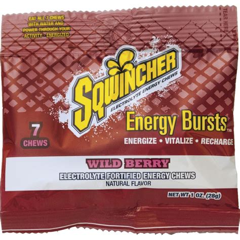 Sqwincher Electrolyte Chews Wild Berry logo