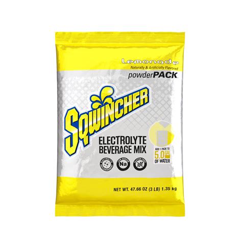 Sqwincher Power Pack Lemonade logo