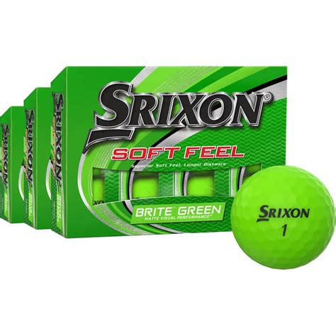 Srixon Golf Soft Feel Brite Green Golf Balls commercials