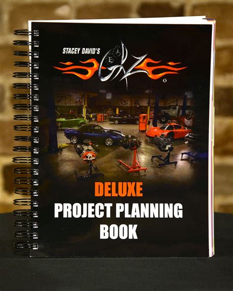 Stacey David GearZ Deluxe Project Planning Book