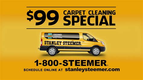 Stanley Steemer Carpet Cleaning commercials