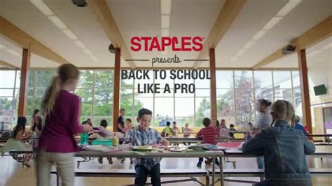 Staples TV commercial - Back to School Like a Pro: President
