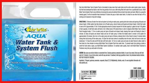 Star Brite AQUA Water Tank & System Flush