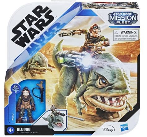 Star Wars (Hasbro) Mission Fleet Expedition Class Kuiil with Blurrg Battle Charge