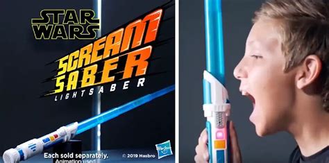 Star Wars (Hasbro) Scream Saber Lightsaber logo