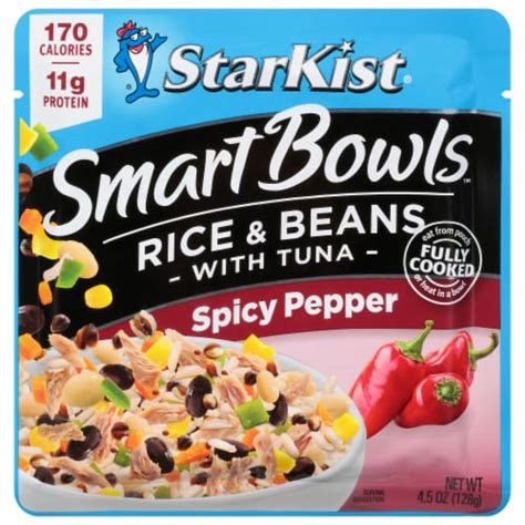 StarKist Smart Bowls Spicy Pepper Rice & Beans with Tuna