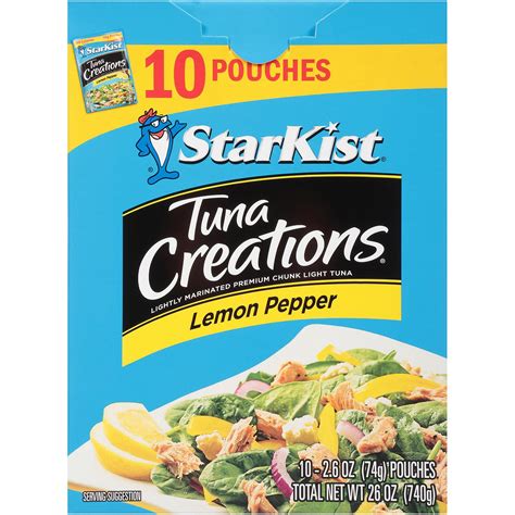 StarKist Tuna Creations Lemon Pepper logo
