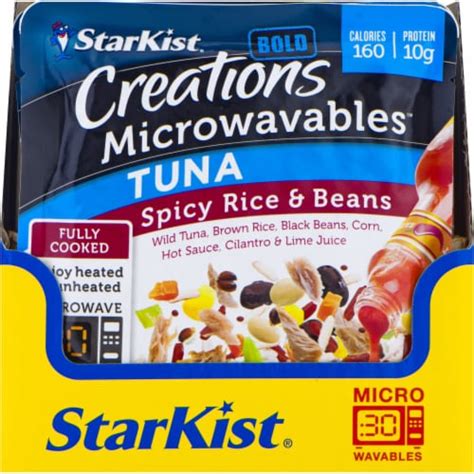 StarKist Tuna Creations Microwavables BOLD Spicy Rice & Beans