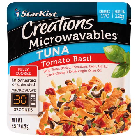 StarKist Tuna Creations Microwavables Tomato Basil commercials