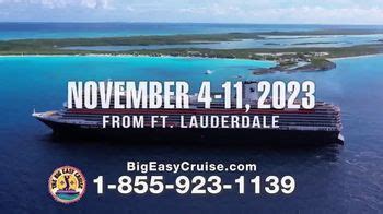 StarVista LIVE TV commercial - 2023 Big Easy Cruise