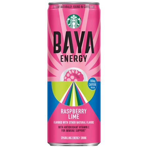 Starbucks (Beverages) Baya Energy Raspberry Lime