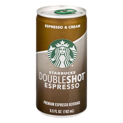 Starbucks (Beverages) Doubleshot Espresso and Cream Light