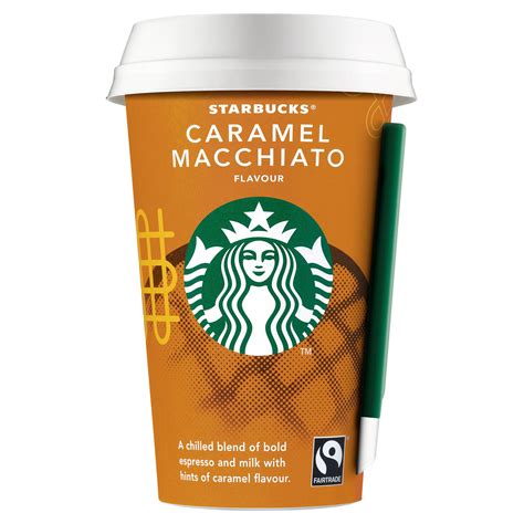 Starbucks (Beverages) Iced Espresso Caramel Macchiato