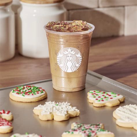 Starbucks Iced Sugar Cookie Almondmilk Latte logo