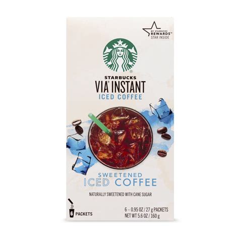 Starbucks VIA Instant Sweetened Iced Coffee logo