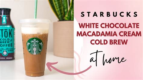 Starbucks White Chocolate Macadamia Cream Cold Brew logo