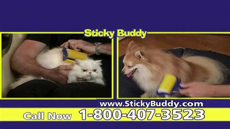 Sticky Buddy TV commercial - Fluffy Cat