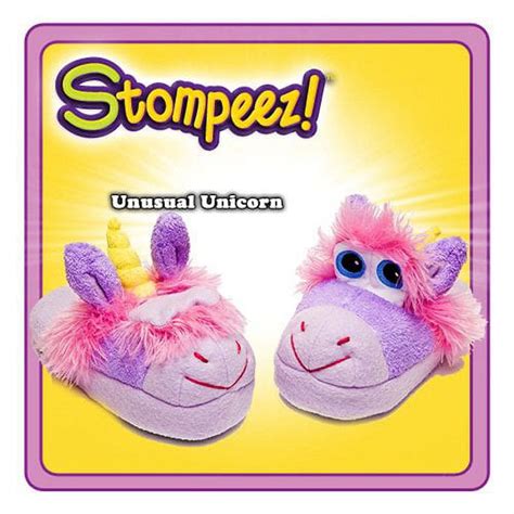 Stompeez Unicorn Slippers logo