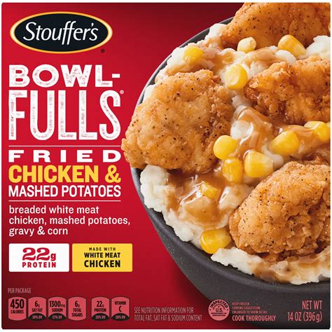 Stouffer's Bowl-Fulls Fried Chicken and Mashed Potatoes