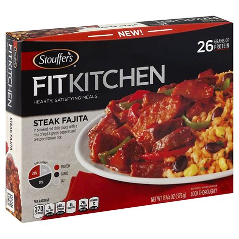 Stouffer's Fit Kitchen Steak Fajita logo