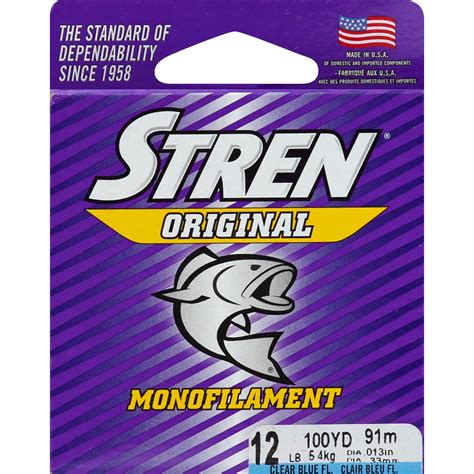 Stren Crappie Mono Monofilament logo