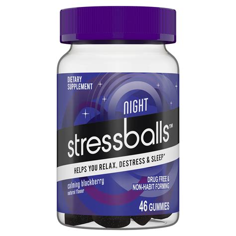 StressBalls De-Stress Sleep Supplement Gummies commercials