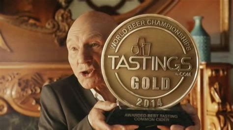 Strongbow Hard Cider TV Spot, 'Award' Featuring Patrick Stewart created for Strongbow