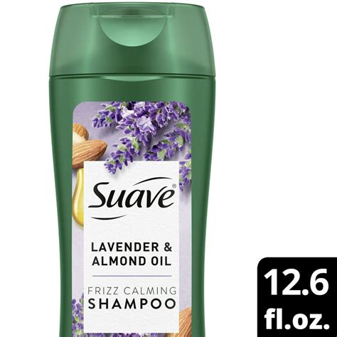 Suave (Hair Care) Lavender and Almond Oil Frizz Calming Shampoo logo