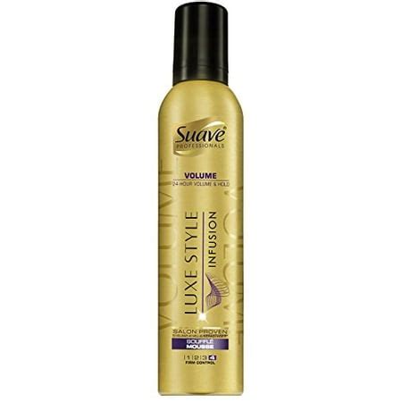 Suave (Hair Care) Luxe Style Infusion Souffle Mousse commercials