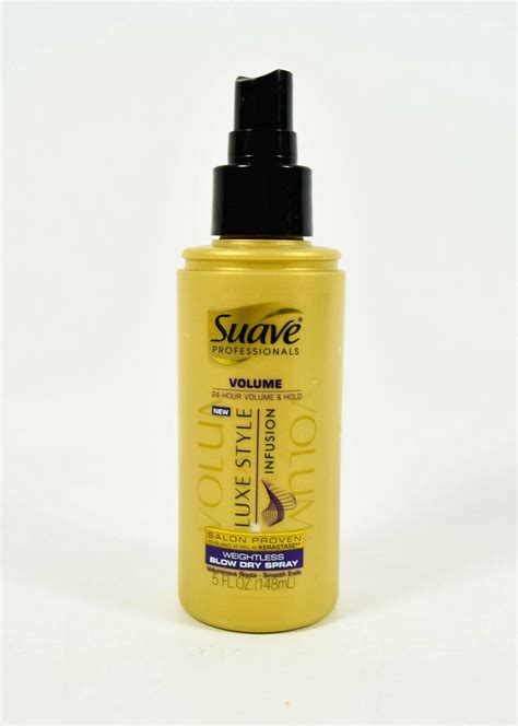 Suave (Hair Care) Luxe Style Infusion Volumizing Plump Hold Spray commercials