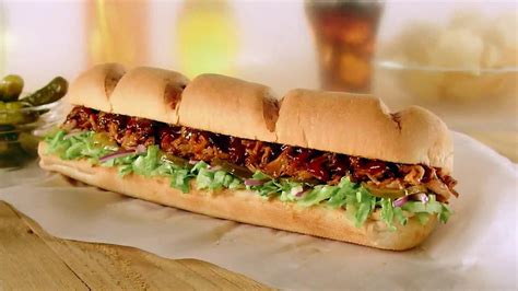 Subway Applewood Pulled Pork TV Spot, 'First' featuring Norman Woodel