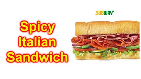 Subway Deluxe Spicy Italian