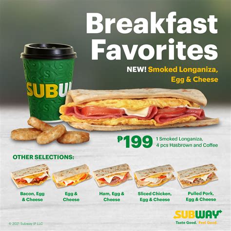 Subway Egg & Cheese commercials