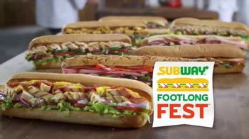 Subway Footlong Fest TV Spot, 'Any of Your Favorites'